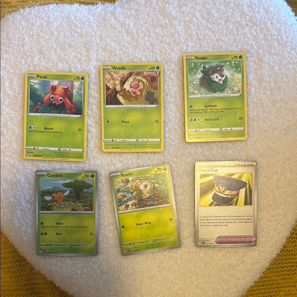 Pokemon Green and Silver Trading Card Collection
